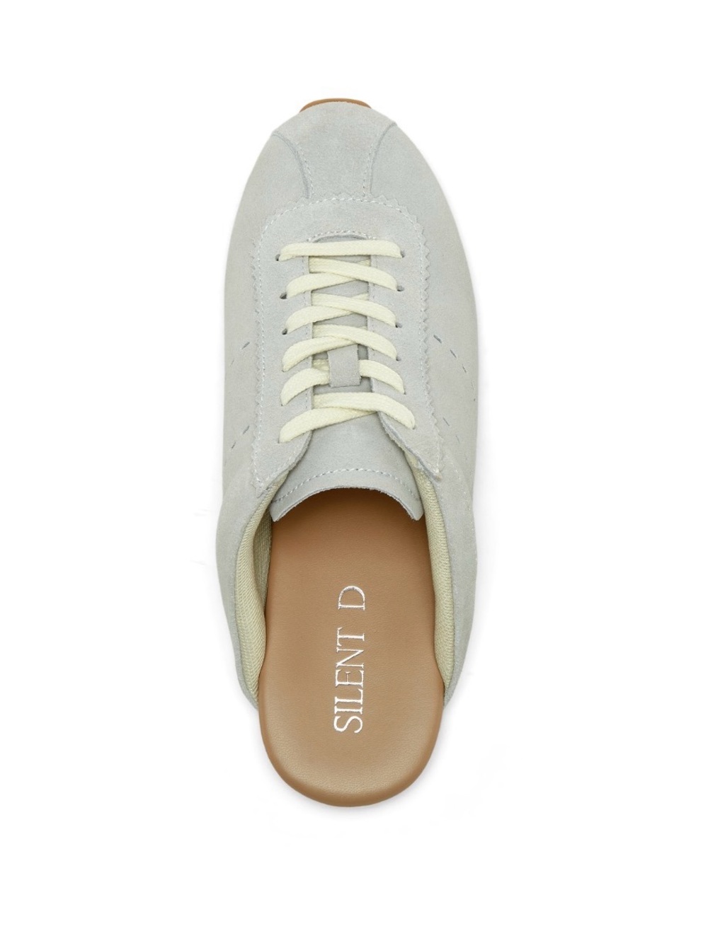 Silent D Trent Mule Sneakers in Light Blue Suede NEW! Size 7-7.5